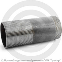 Сгон стальной L=170мм Ду-65 (2 1/2") без комплекта КАЗ Сгон стальной L=170мм Ду-65 (2 1/2") без комплекта КАЗ