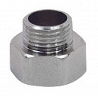 Переход латунный (переходник) НР-ВР (НАР-ВН) Ду 20-32 (3/4"-1 1/4") никель SantechSystems