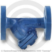 Фильтр магнитный сетчатый Y-образный чугунный фланцевый Ду-20 Ру-16 (Т<300°С) Tecofi F3240NA Фильтр магнитный сетчатый Y-образный чугунный фланцевый Ду-20 Ру-16 (Т<300°С) Tecofi F3240NA