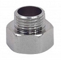 Переход латунный (переходник) НР-ВР (НАР-ВН) Ду 20-40 (3/4"-1 1/2") никель SantechSystems Переход латунный (переходник) НР-ВР (НАР-ВН) Ду 20-40 (3/4"-1 1/2") никель SantechSystems