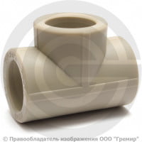 Тройник PP-R переходной серый внутренняя пайка Дн 40-32-40 VALFEX Тройник PP-R переходной серый внутренняя пайка Дн 40-32-40 VALFEX