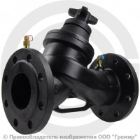 Клапан балансировочный ручной чугунный фланцевый Ду-100 Ру-16 фл Kvs=186.01м3/ч с измерительными ниппелями CIM 3739B Cimberio Клапан балансировочный ручной чугунный фланцевый Ду-100 Ру-16 фл Kvs=186.01м3/ч с измерительными ниппелями CIM 3739B Cimberio