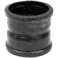 Муфта чугунная канализационная прямая Ду-100 б/н ГОСТ 6942-98 Завод Универсал Муфта чугунная канализационная прямая Ду-100 б/н ГОСТ 6942-98 Завод Универсал