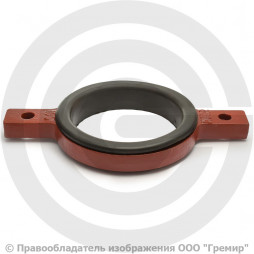 Кольцо опорное чугунное SML Ду-50 с гальванизированной резиной Китай