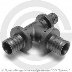 Тройник PPSU переходной для PE-X труб Дн 32-20-20 RAUTITAN PX Rehau