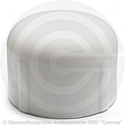 Заглушка (пробка) PP-R белая внутренняя пайка Дн 20 RTP (РосТурПласт)