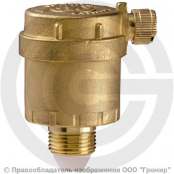 Воздухоотводчик автоматический латунный Ду-8 Ру-14 G1/4" НР (НАР) прямой Giacomini R88Y001