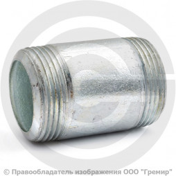 Бочонок стальной оцинкованный Ду-15 (1/2")