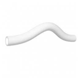 Скоба PP-R большая обводная белая наружная пайка Дн 40 RTP (РосТурПласт)