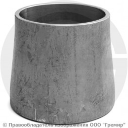 Переход 89х5-76х4 (Ду 80-65) 12х18н10т концентрический ГОСТ 17378