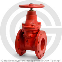 Задвижка чугунная фланцевая Ду-100 Ру-16 (Т<150°С) красная 30ч39р (МЗВГ) Зав. им. Гаджиева Задвижка чугунная фланцевая Ду-100 Ру-16 (Т<150°С) красная 30ч39р (МЗВГ) Зав. им. Гаджиева