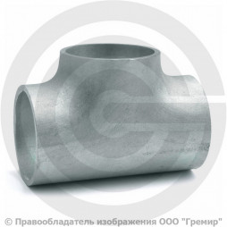 Тройник 159х8-114х6 (Ду 150-100) оцинкованный переходной ГОСТ 17376