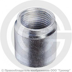 Бобышка под термометр, сталь, М 27х2, высота 21 мм