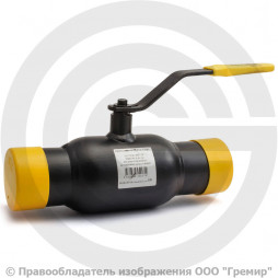 Кран стальной под приварку Ду-65 Ру-16 L=258мм Broen Ballomax 11с10фт КШТ 60.002.065