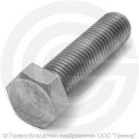 Болт нержавеющий A2 М10х45 DIN 933 Болт нержавеющий A2 М10х45 DIN 933