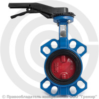 Затвор дисковый поворотный межфланцевый Ду-80 Ру-16 EPDM с чугунным диском Tecofi VPI4448-02EP Затвор дисковый поворотный межфланцевый Ду-80 Ру-16 EPDM с чугунным диском Tecofi VPI4448-02EP