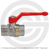 Кран латунный Ду-15 (1/2") Ру-40 ВР (ВН) никель полнопроходной рычаг Ридан BVR-R Кран латунный Ду-15 (1/2") Ру-40 ВР (ВН) никель полнопроходной рычаг Ридан BVR-R