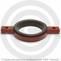 Кольцо опорное чугунное SML Ду-150 с гальванизированной резиной Китай