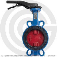 Затвор дисковый поворотный межфланцевый Ду-100 Ру-16 EPDM с чугунным диском Tecofi VPI4448-02EP Затвор дисковый поворотный межфланцевый Ду-100 Ру-16 EPDM с чугунным диском Tecofi VPI4448-02EP