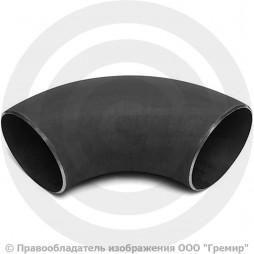 Отвод П90 530х12 (Ду-500) стальной (Ст.20) 90 градусов ГОСТ 17375