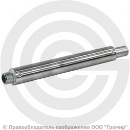 Компенсатор сильфонный осевой однослойный с кожухом из алюминия и внутренним экраном Ду-25 Ру-16 L=285мм под приварку патрубки оц. сталь DEK Hortum