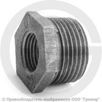 Футорка чугунная НР-ВР (НАР-ВН) Ду 25-15 (1"-1/2") Fittex PLUS Футорка чугунная НР-ВР (НАР-ВН) Ду 25-15 (1"-1/2") Fittex PLUS