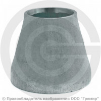 Переход 133х8-114х6 (Ду 125-100) оцинкованный концентрический ГОСТ 17378 Переход 133х8-114х6 (Ду 125-100) оцинкованный концентрический ГОСТ 17378