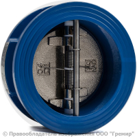 Клапан обратный двухстворчатый чугунный межфланцевый Ду-250 Ру-16 (Т<110°С) ств чугун CB3448N Tecofi Клапан обратный двухстворчатый чугунный межфланцевый Ду-250 Ру-16 (Т<110°С) ств чугун CB3448N Tecofi