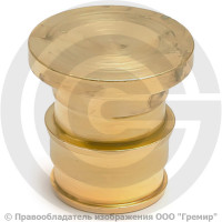 Заглушка латунная для PE-X труб Дн 20 РОС Заглушка латунная для PE-X труб Дн 20 РОС