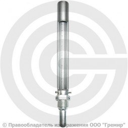 Оправа прямая защитная для термометров, М 27х2 ножка 163 мм