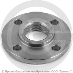 Фланец резьбовой стальной Ду-50 (2") Ру-10/16 DIN 2566