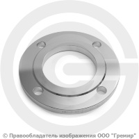 Фланец плоский нержавеющий 100-6-01-1-B-12х18н10т-IV ГОСТ 33259-2015