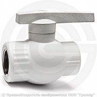 Кран PP-R Дн 25-3/4" ВР (ВН) белый RTP (РосТурПласт) Кран PP-R Дн 25-3/4" ВР (ВН) белый RTP (РосТурПласт)