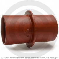 Труба опорная чугунная безраструбная SML Ду-70 для стояка Китай Труба опорная чугунная безраструбная SML Ду-70 для стояка Китай