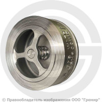 Клапан обратный осевой нержавеющий межфланцевый Ду-15 Ру-25 (Т<200°С) D71-H71W-16/25 ABRA Клапан обратный осевой нержавеющий межфланцевый Ду-15 Ру-25 (Т<200°С) D71-H71W-16/25 ABRA