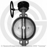 Затвор дисковый поворотный межфланцевый с редуктором Ду-500 Ру-16 с чугунным диском Giacomini R59W Затвор дисковый поворотный межфланцевый с редуктором Ду-500 Ру-16 с чугунным диском Giacomini R59W