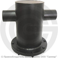 Грязевик абонентский вертикальный стальной под приварку Ду-100 Ру-16 КАЗ Грязевик абонентский вертикальный стальной под приварку Ду-100 Ру-16 КАЗ