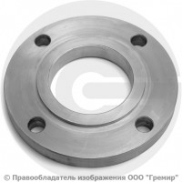 Фланец плоский стальной 2 исполнения 2-65-25 ГОСТ 12820-80, Ру-25, Ду-65