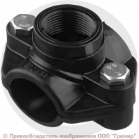 Седелка ПЭ Дн 63-3/4" ВР (ВН) Ру-16 с резьбовым выходом VALFEX Седелка ПЭ Дн 63-3/4" ВР (ВН) Ру-16 с резьбовым выходом VALFEX