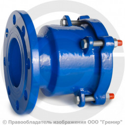 Патрубок фланец-раструб компенсационный ПФРК ВЧШГ Ду-80