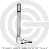 Оправа угловая защитная для термометров, М 27х2 ножка 163 мм Оправа угловая защитная для термометров, М 27х2 ножка 163 мм