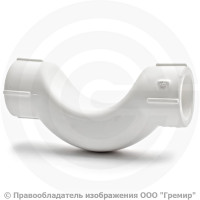 Обвод PP-R короткий белый Дн 25 с муфтами Pro Aqua Обвод PP-R короткий белый Дн 25 с муфтами Pro Aqua