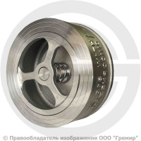 Клапан обратный осевой нержавеющий межфланцевый Ду-25 Ру-25 (Т<200°С) D71-H71W-16/25 ABRA Клапан обратный осевой нержавеющий межфланцевый Ду-25 Ру-25 (Т<200°С) D71-H71W-16/25 ABRA