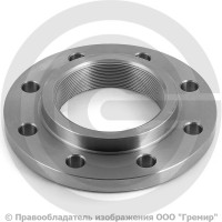 Фланец резьбовой стальной Ду-100 (4") Ру-10/16 DIN 2566 Фланец резьбовой стальной Ду-100 (4") Ру-10/16 DIN 2566