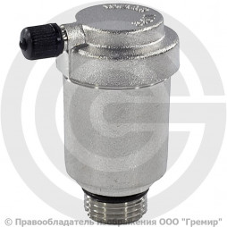 Воздухоотводчик автоматический латунный Ду-15 НР (НАР) с гориз. распол. колпачка SantechSystems