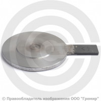 Заглушка с рукояткой ЗР (I)-65-16-09Г2С Т-ММ-25-01-06-01 Заглушка с рукояткой ЗР (I)-65-16-09Г2С Т-ММ-25-01-06-01