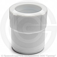 Муфта PP-R редукционная белая внутренняя-наружная пайка Дн 40-25 Pro Aqua Муфта PP-R редукционная белая внутренняя-наружная пайка Дн 40-25 Pro Aqua