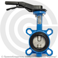 Затвор дисковый поворотный межфланцевый Ду-50 Ру-16 EPDM с нержавеющим диском Tecofi VPI4449-02EP Затвор дисковый поворотный межфланцевый Ду-50 Ру-16 EPDM с нержавеющим диском Tecofi VPI4449-02EP