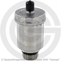 Воздухоотводчик автоматический латунный Ду-15 НР (НАР) прямой SantechSystems