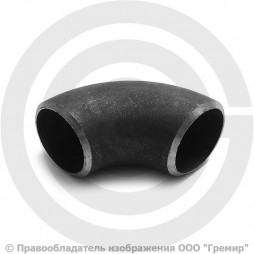 Отвод П90 42,4х5 (Ду-32) стальной (Ст.20) 90 градусов исп.1 ГОСТ 17375